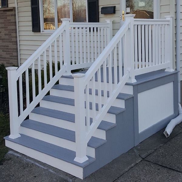 pvc railings
