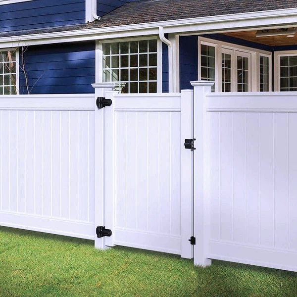 White PVC Fence Gates